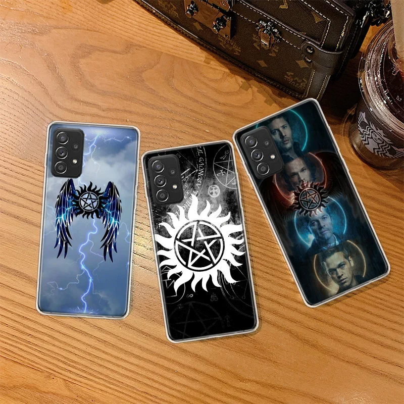 Inspired by Supernatural silicone Samsung Galaxy case Supernatural silicone case Note 8 Galaxy Note 9 Samsung S9 S8 S9 Plus S8 Plus silicone slim cover for Samsung transparent frame winchester 