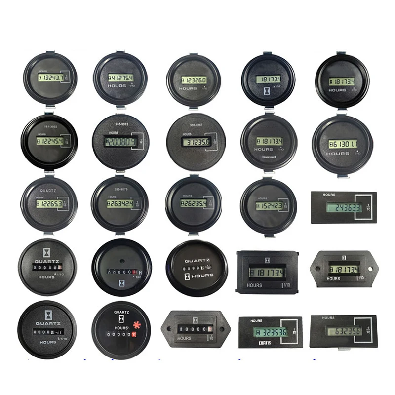 

Excavator Parts Universal Time Meter General Timer For Various Excavator Brands Construction Machinery