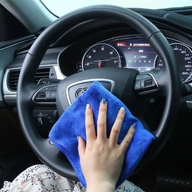 Microfiber Car Towels 10Pcs Super Absorbent Car Drying Household Care Detailing