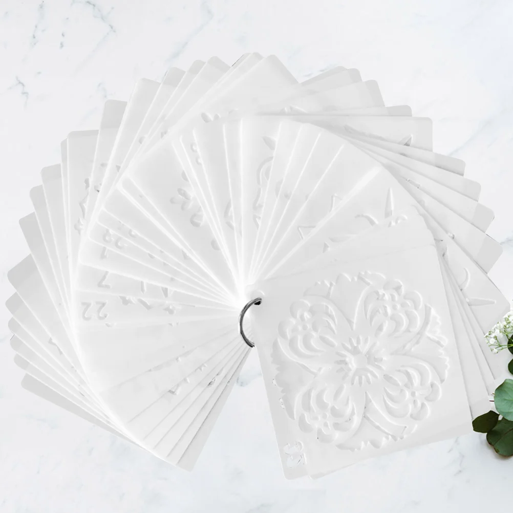 Stencils Mandala Painting Template Wall Set Drawing Flower Planner Dot Darwing Cut Tools Furniture Holiday Die sewing template