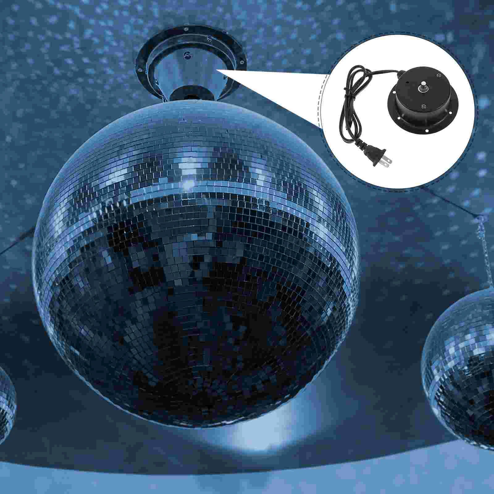 Electric Powered Slow Rotating Motor for Mirror Ball High Torque Disco Ball Motor for Weddings Rotating Garden Decoration