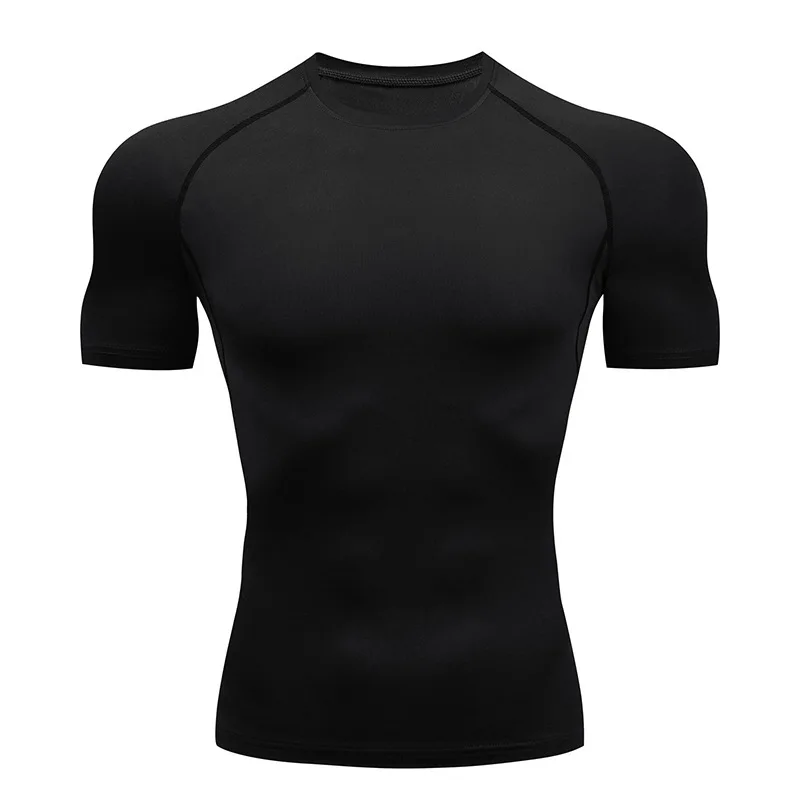 Description Picture 4 of itemMen's Slimming Shaper Posture Vest Men's Compression T-Shirt Body Building Fat Burn Chest Tummy Shirt Slim Dry Quick Under Shirt