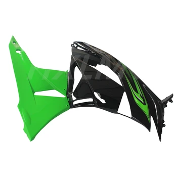 Plastic Upper Cowl for Kawasaki ZX-6R ZX6R 2009 2010 Motorcycle Air Tube Ram Upper Dash Panel Front Handle Side Cover Fairing