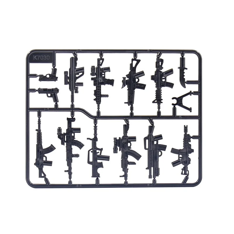 Feleph Set Giocattoli Militari SWAT – Armi E Accessori Per Soldati – Compatibile Con Mattoncini
