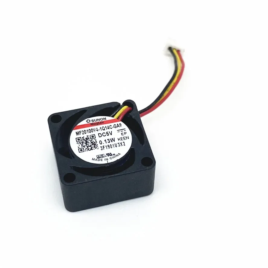 

SUNON 2010 20 мм 2 см 20x20x10 мм охлаждающий вентилятор 5 в 0,13 Вт мини-вентилятор 3 контакта
