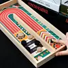 Two Person Battle Wooden Bounce Chess Table Bounce Children'S Gift Fun Parent-Child Interactive Game Christmas Present 1