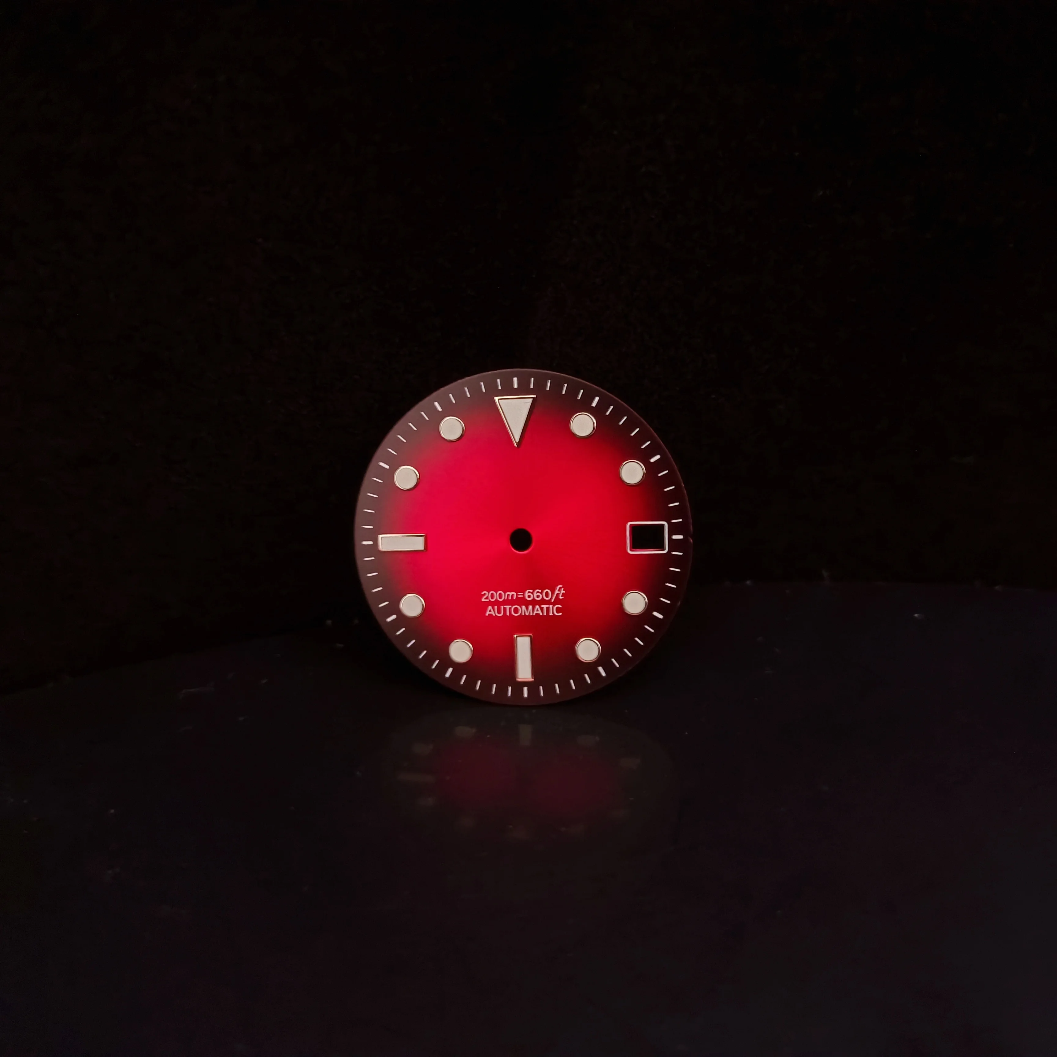 Quadrante Dell'Orologio Da 28.5Mm Per Orologio Con Movimento Automatico Skx 6105 Skx007 Nh35 Nh36