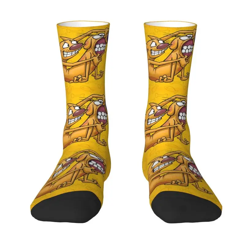 

Funny CatDogs Men's Crew Socks Unisex Funny Half Cat Half Dog Cartoon Anime Spring Summer Autumn Winter Dress Socks