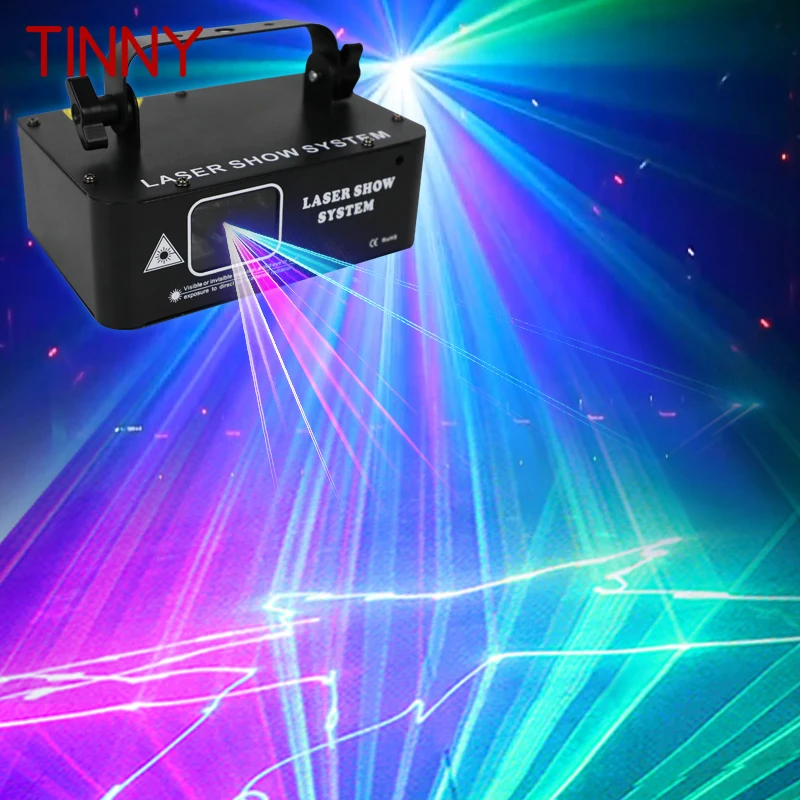 

TINNY New Animation Laser Lamp Disco Stage Lights Bar Flash Stage Lamp KTV Projector