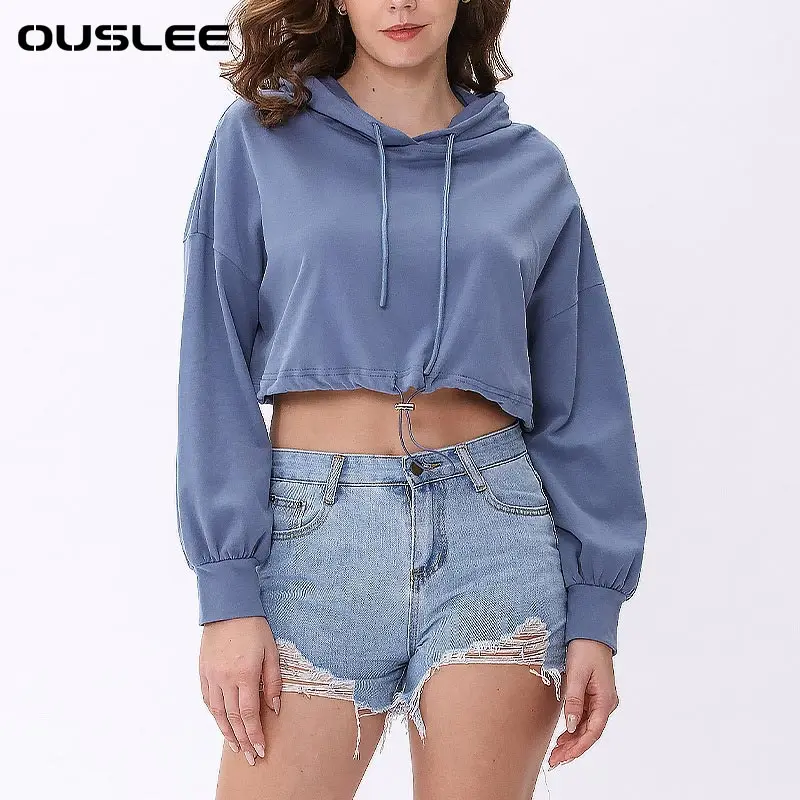 

OUSLEE-Women's Velvet Hoodie, Ladies' Sweatshirt, Loose Pullover, Rose Red, Harajuku, Letters Print, Korean, Female, Winter