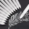 5pcs White Markers & Gel Pens - Perfect For Artists & Comic Drawers! 1