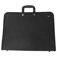 Weather Resistant Zipper Closure Large Capacity Art Portfolio Case With Shoulder Strap Top Handle Artist Painting Accessory 6