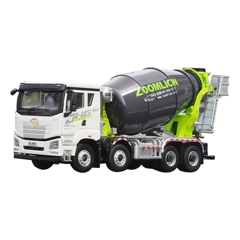 138 Scale Zoomlion Liberation Jh6 Pro Concrete Cement Mixer Truck