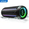 Ortizan Bluetooth Speaker X30, V5.3 Wireless IPX7 Waterproof Shower Speaker,40W HiFi Stereo Sound,TWS Pairing,30H Music Playtime 1