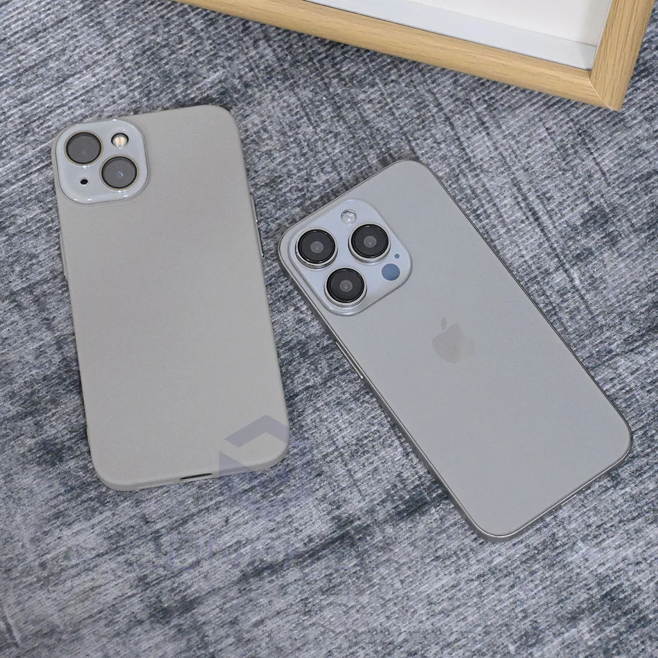 Luxury Crystal Lens Glass Protection Slim Matte Shockproof Case - Solid Color, Hard PC Cover