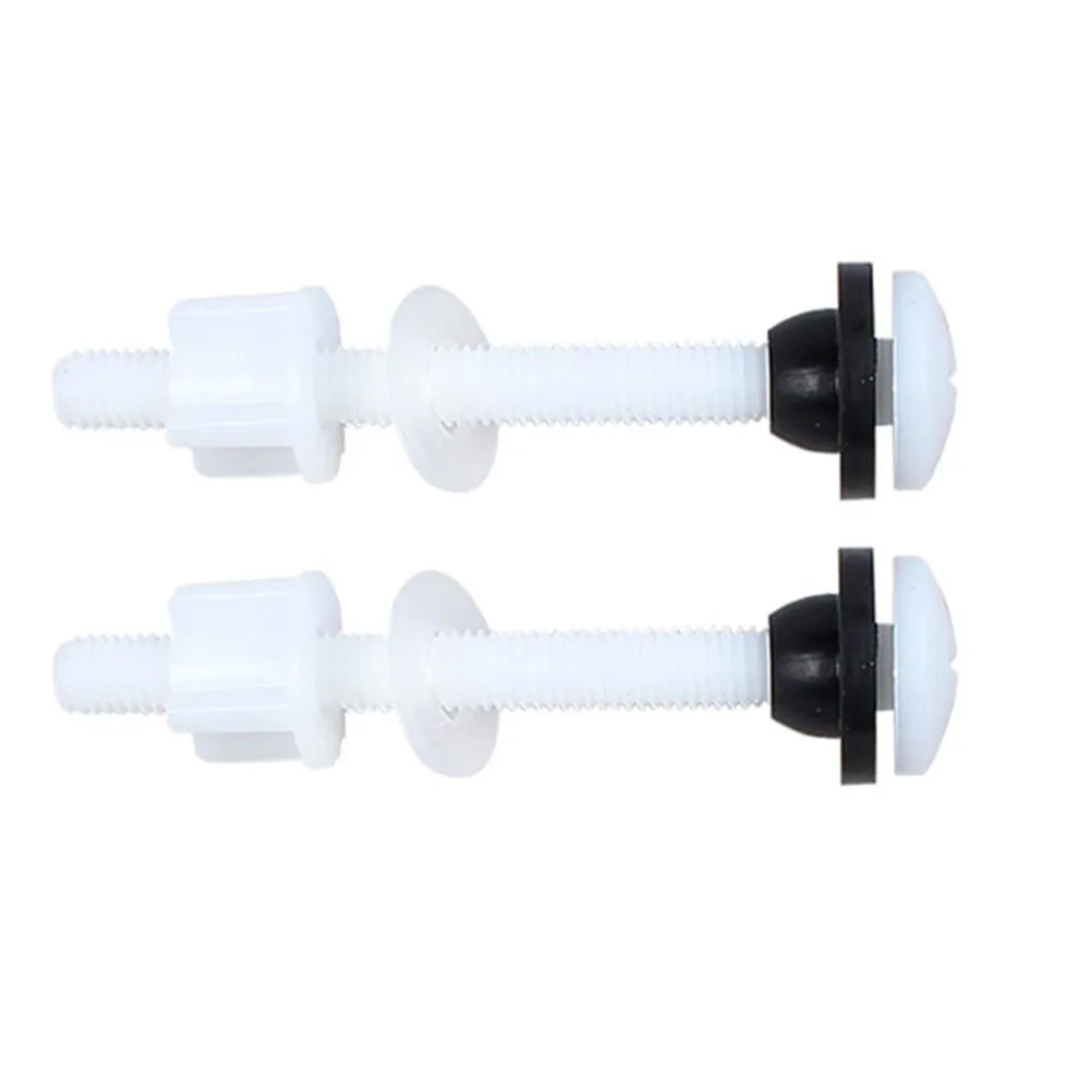 Rubber Pad Set Water Tank Screws Toilet Plastic And Rubber Thread Diameter X 0.35\\\" Toilet Fixing Screw 8 X 2.4cm