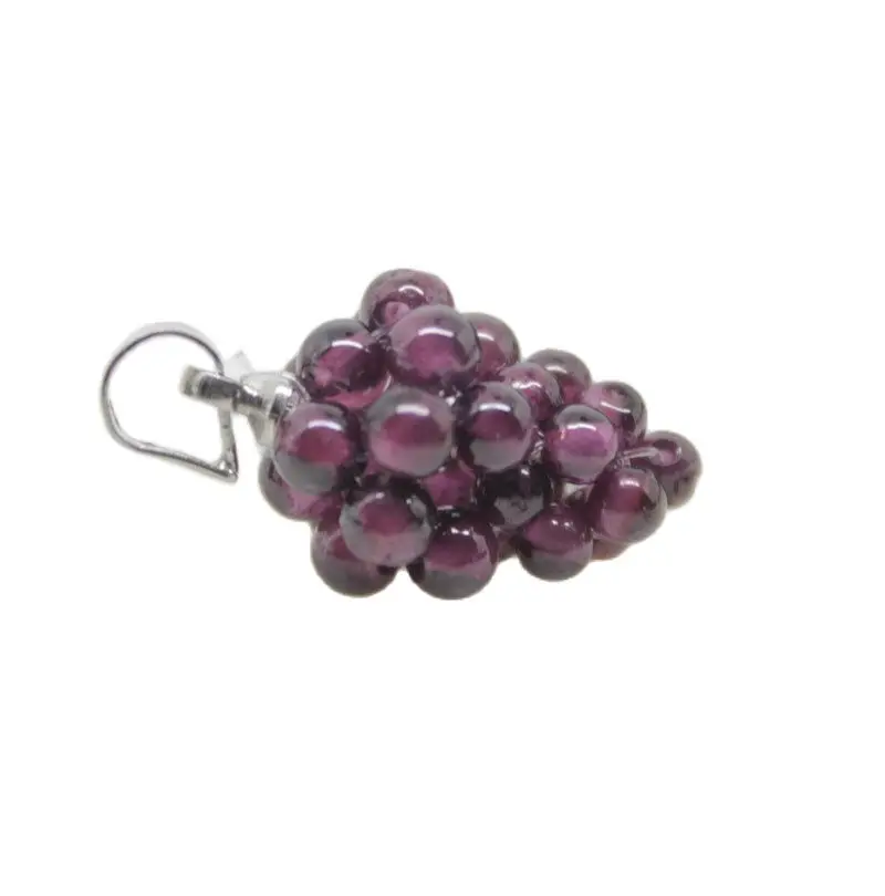 

1 PCS 11mmX16mm Natural Garnet Grape Pendant Fashion Jewelry