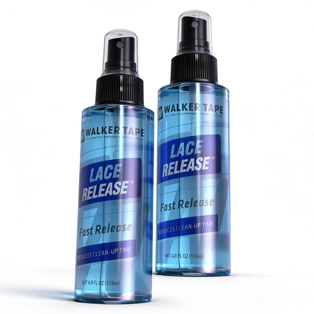 Walker Tape Lace Release Hair Extensions & Adhesive Tape Remover Spray Fast-Acting  4oz 118ml C22 Solvent Hair Glue Remover 1