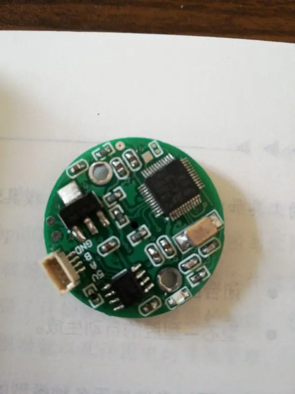 

Магнитный кодировщик с открытым исходным кодом As5045modbus_rtu485, многооборотный код отправки и схемная схема