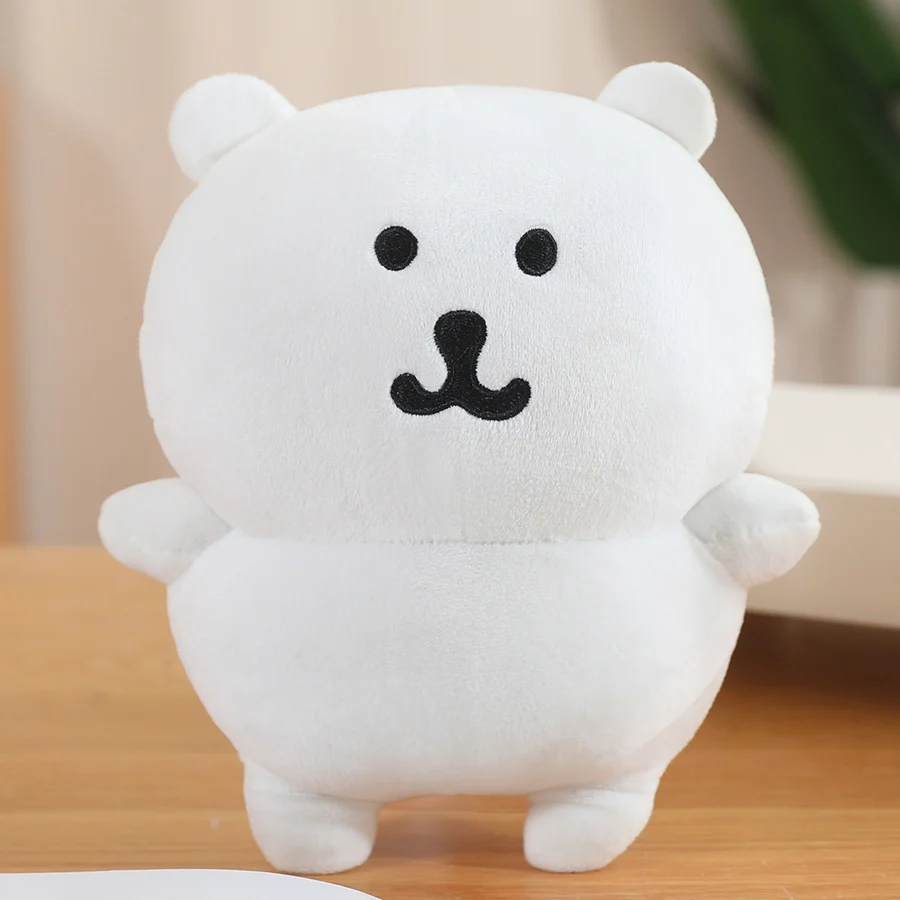 12/22/30cm Cute Self-deprecating Bear Soft Stuffed Doll Kawaii