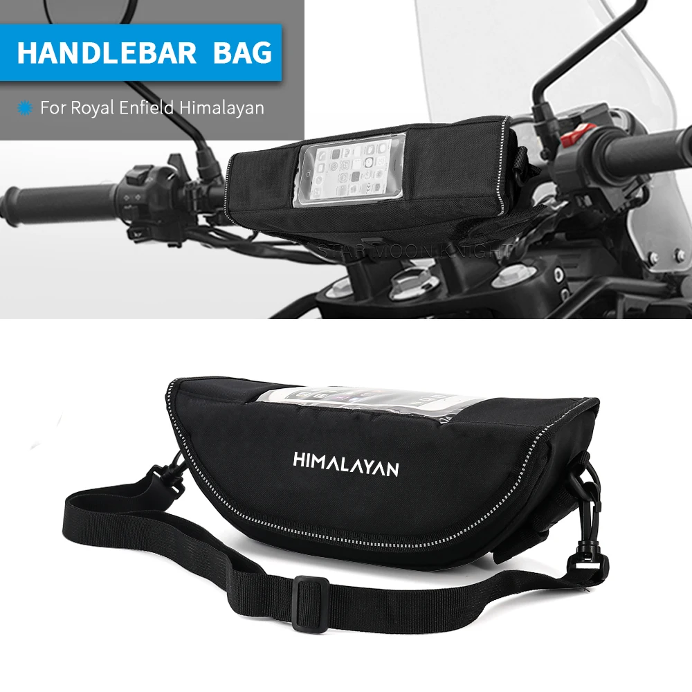 

Handlebar Bag For Royal Enfield Himalayan Motorcycle Accessories Waterproof Bag Storage Travel Tool bag Handle Bar Bags