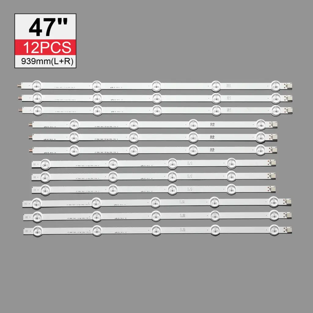 Ϻ ü LED Ʈ Ʈ ŰƮ, LIG 47LN 47LA LC470DUE 6916L-1174A 1175A 1176A 1177A 1259A 1260A 1261A , 12  ǰ