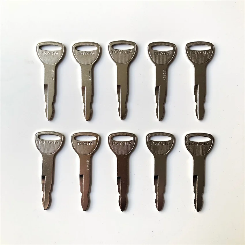 

(10) Ignition Keys For Toyota Forklift ToyNew A62597 57591-23330-71 162597