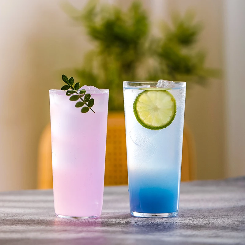 LD3802/LD3803 CRISON Japanese style thin crystal glass long drinking cup, iced American coffee cup, beer cup