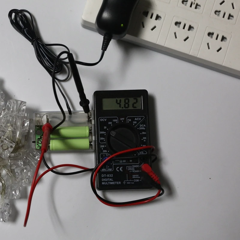 조정 가능한 3V 4.5V 6V 9V 12V AA 배터리 제거기 장난감에 대 한 EU 케이블 LED 전조 등 원격 제어 전자 N2UB