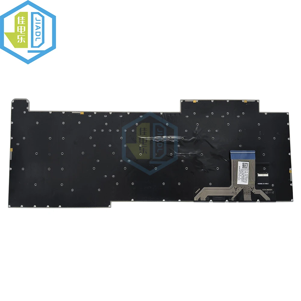 Teclado Rgb Retroiluminado Colorido para Asus Rog Strix G17 G713 G733 G713qm G713qe G733cw G733qr la Fit Espanhol 0knr06916la00 - Imagem 5