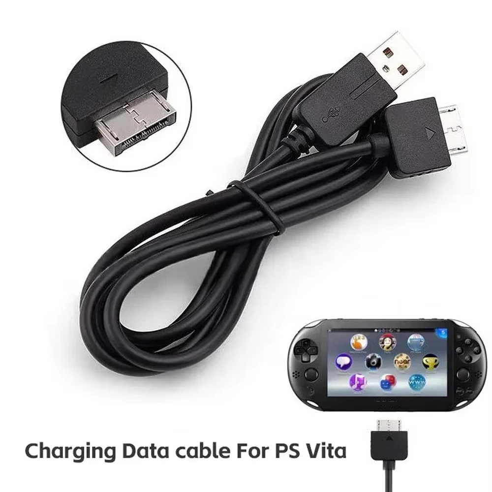 Enhanced USB Charging Cable with Data Transfer for Sony PS Vita Consoles