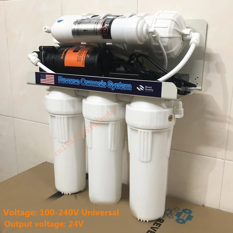 1set 3213 800 Gpd RO Reverse Osmose Waterfilter System Aquarium Filter
