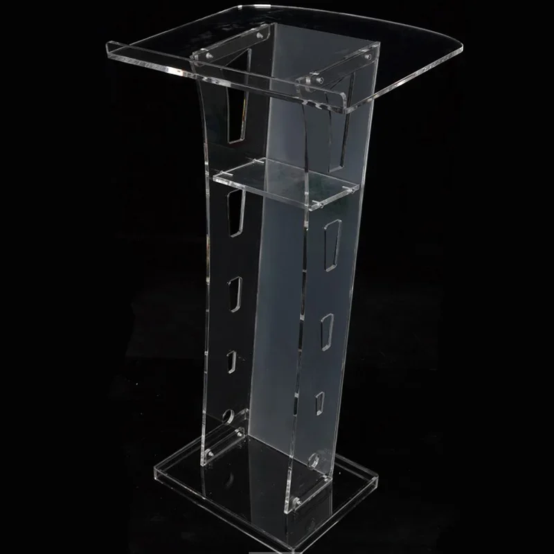 Acrylic Podium Plexiglass Pulpit School Church Modern Clear Thick