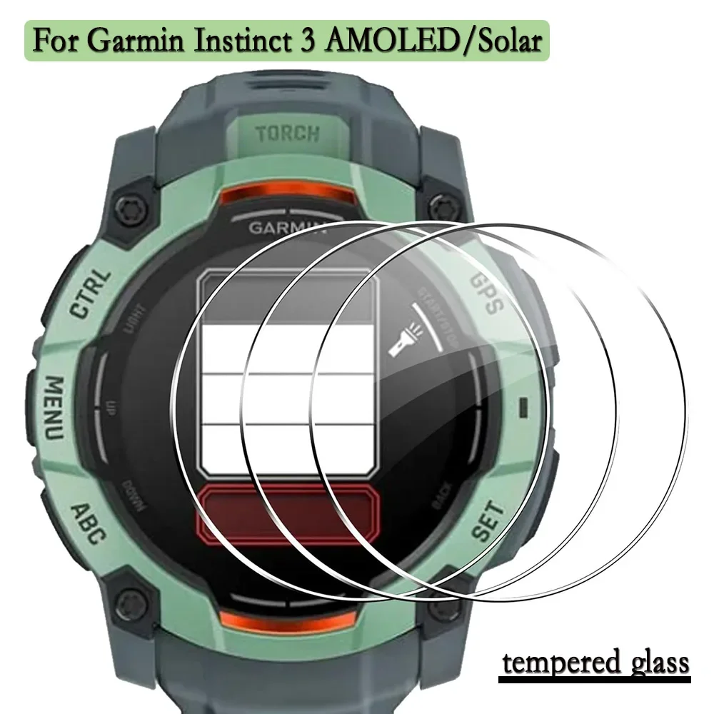 Premium Tempered Glass Screen Protector for Smartwatches - Superior Clarity & Durability