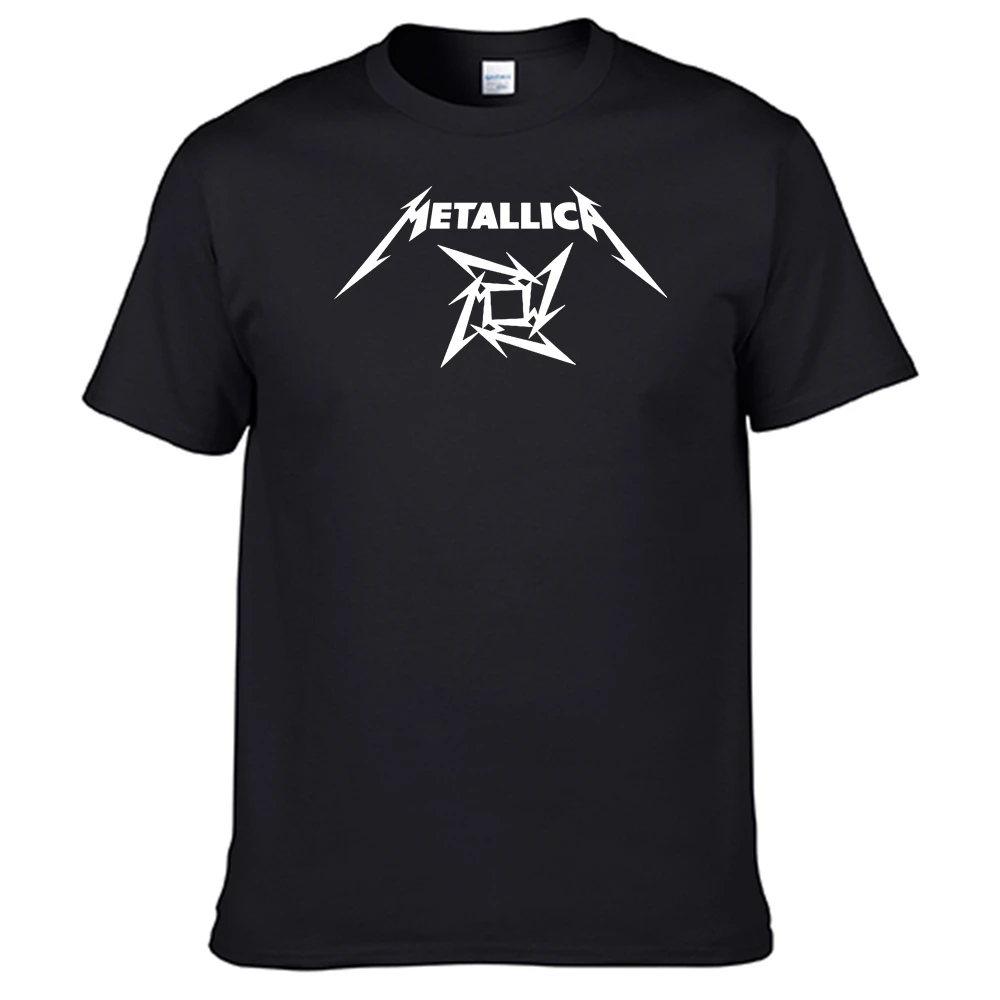 Metallicas T Shirt Unisex 100 Cotton Men Women Tshirt Alternative Metals Rap Metals Band