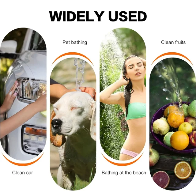 Portable Rechargeable Outdoor Shower 3
