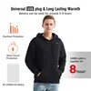 2022 Outdoor Electric USB Heating Sweaters Hoodies Men Winter Warm Heated Clothes Charging Heat Jacket Sportswear 4