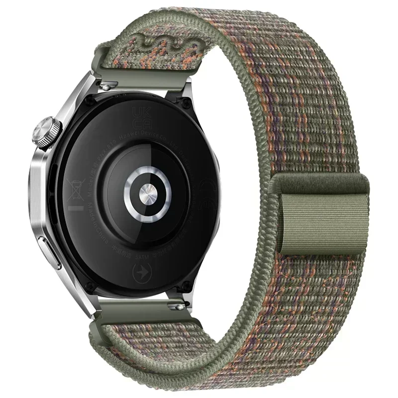 Soft Embroidery Nylon Loop Sport Strap - 20mm & 22mm Options