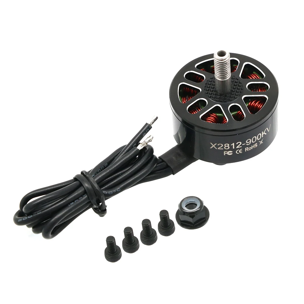 RC 멀티로터 비행기용 브러시리스 모터, FPV 장거리 드론 모터, DIY 부품, X2812 2812 900KV 1115KV 3-6S, 7 8 9