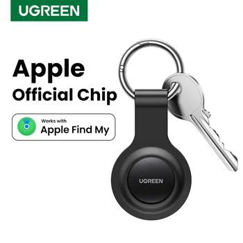 UGREEN Finder Security SmartTrack Link SmartTag With Apple Find My Key Bluetooth Tracker For Earbud Luggage MFi Phone Finder IOS