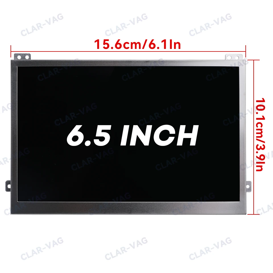 차량용 내비게이션 라디오 스크린 어셈블리, OEM TDO-WVGA0633F00039, 6.5 인치 터치 스크린 디스플레이, VW MIB 200 682, WVGA0633F00045