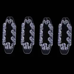 Easy Operate DIY Rubber Band Loom Weaver Tool O-shaped Transparent Rubber Band Loom Sewing Tool Mini Plastic