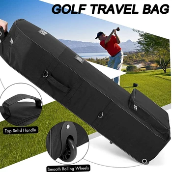 Soft Golf Travel Bag with Wheels 1