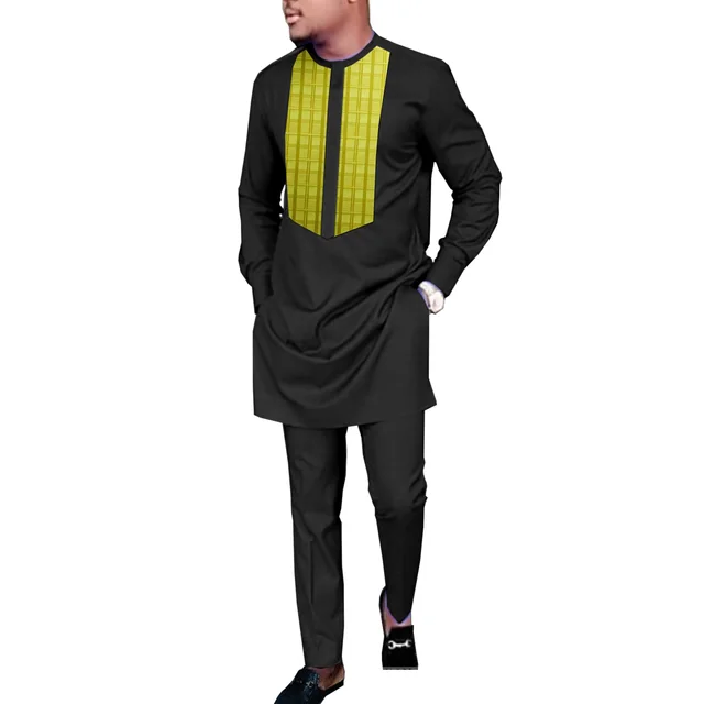 Dayo Long Sleeve Kaftan Outfit - Image 3