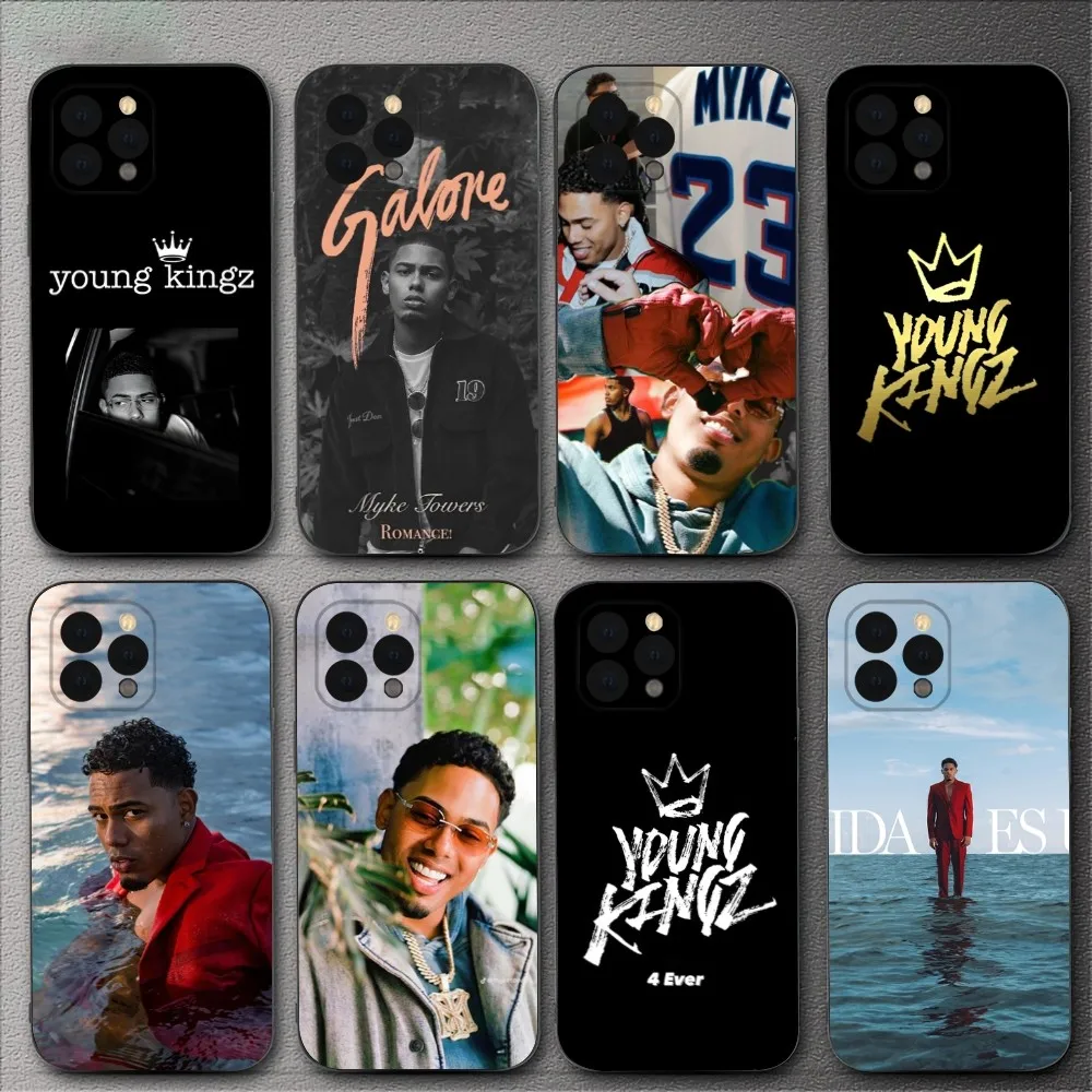 Shockproof Non-Slip Silicone Soft Phone Case - M-Myke Towers Edition