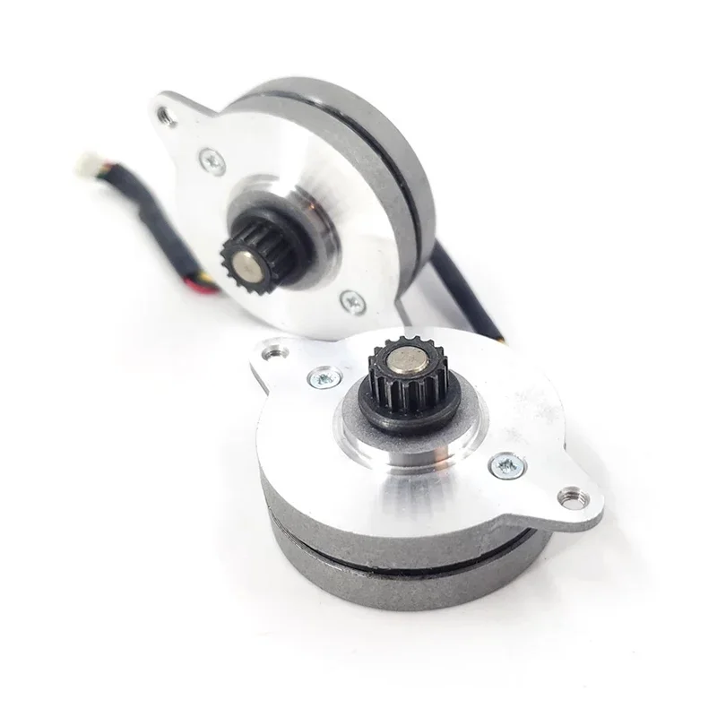 3D 프린터 CNC 로봇용 원형 얇은 스텝퍼 모터, 1.8 도 미니 36mm, 2 상 4 와이어 스테핑 모터, 동기 도르래 휠
