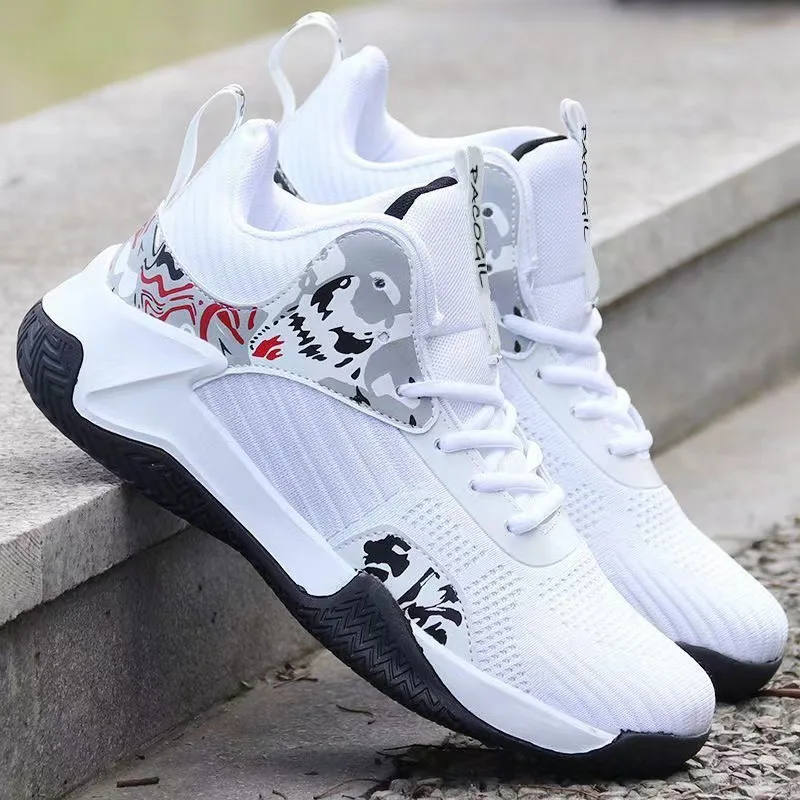 High Gang Men's 2024 New Versatile Breathable Trendy Casual  Student Sports Shoes Mesh Running Shoes Men's Vulcanize Shoes 4