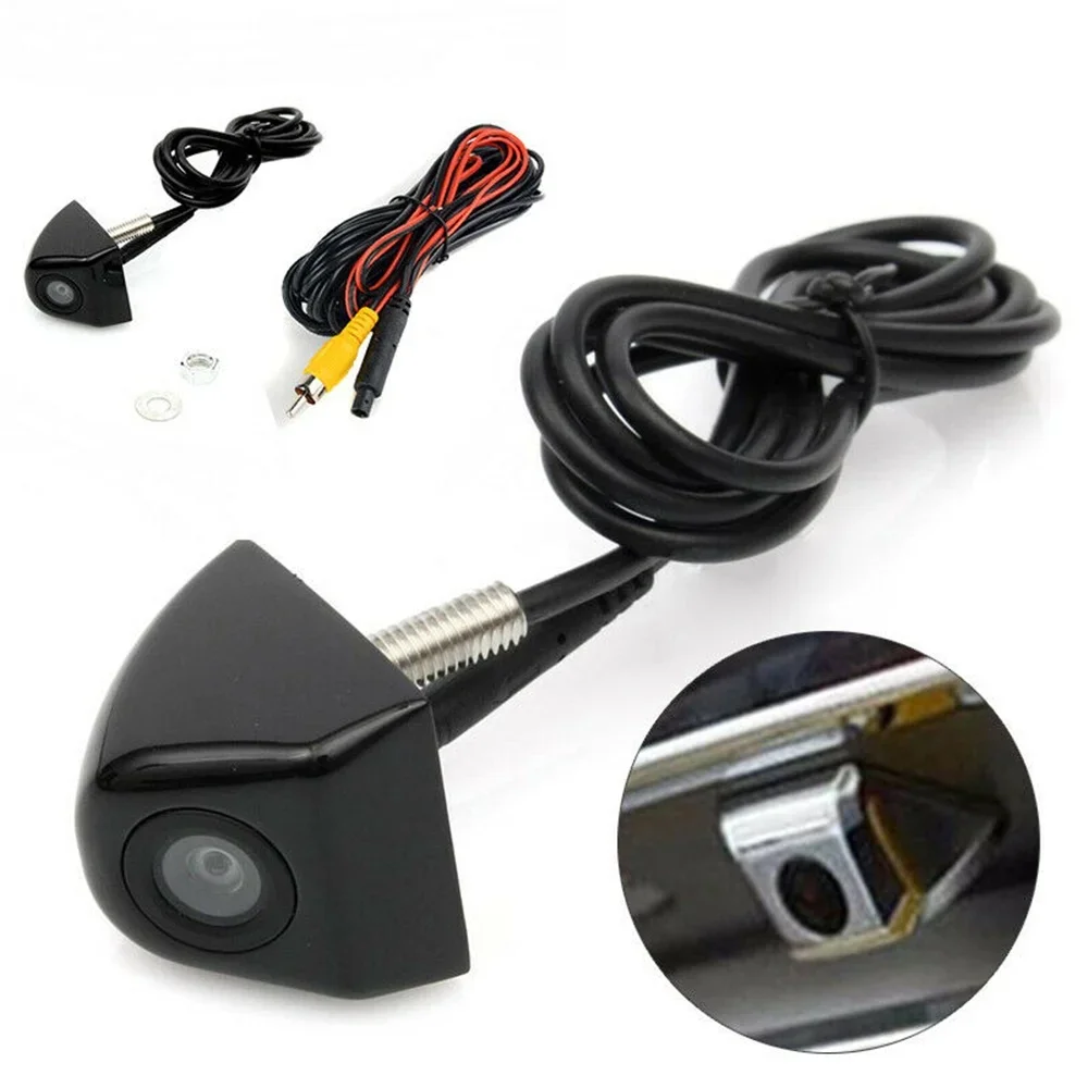 Rear View Camera HD Vehicl Waterproof Rear View Parking Cam Auto Car Reverse Backup Universal Night Vision CCD HD Automobiles