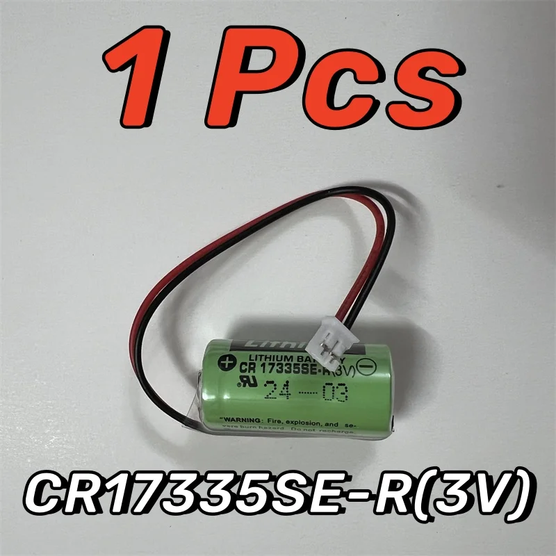 

Оригинальная литиевая батарея PLC CR17335 2/3A с белым разъемом, 3 В, 1 шт.