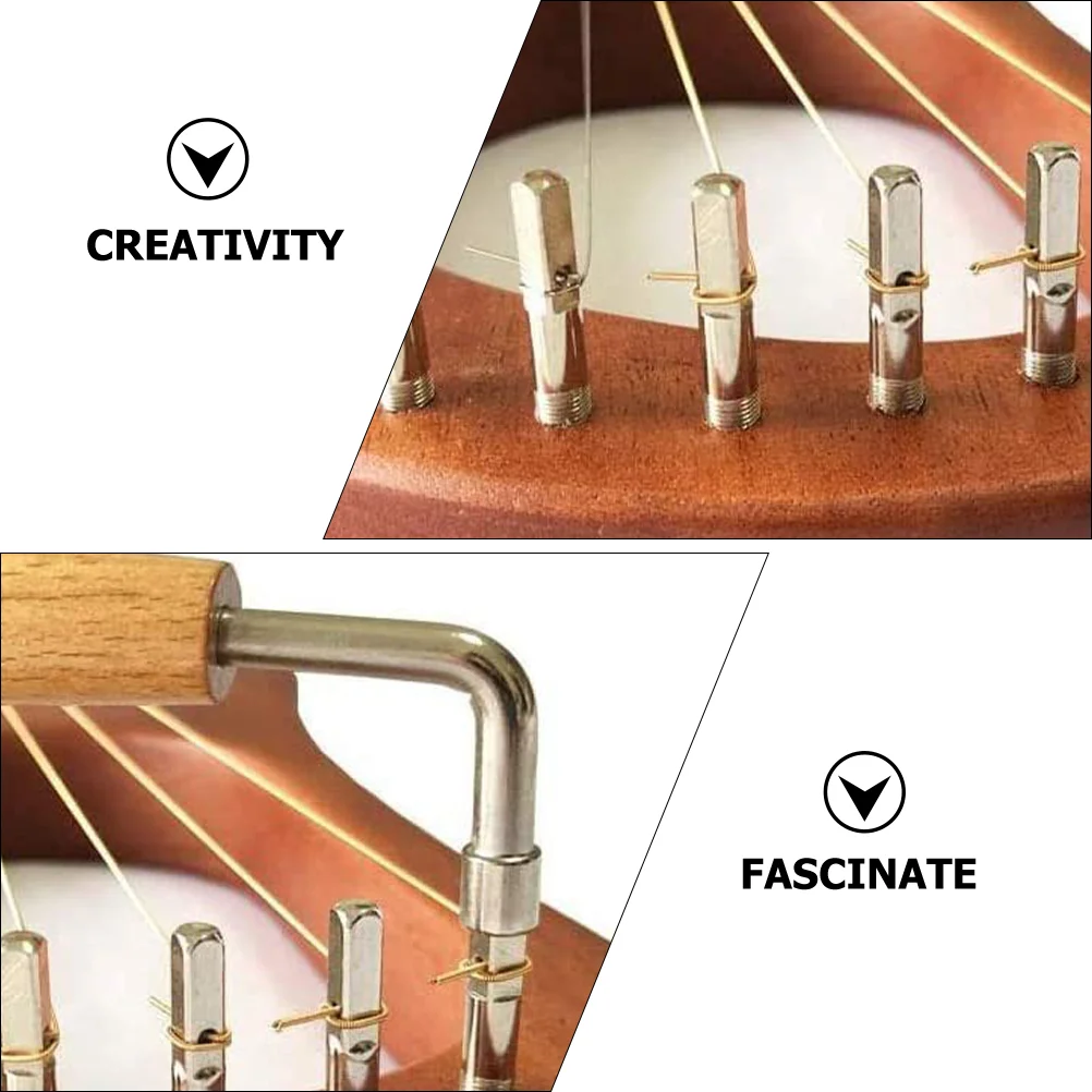Lyre Harp Part Strudy Peg Combination Wrenches Musical Instrument